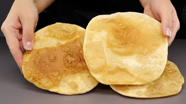 Лепёшки на сковороде