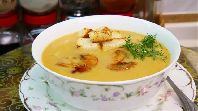 Суп-пюре из курицы