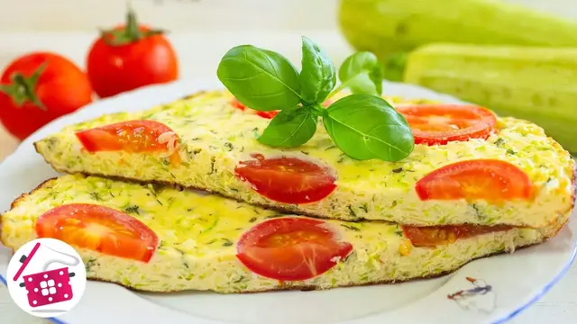 Омлет с кабачками