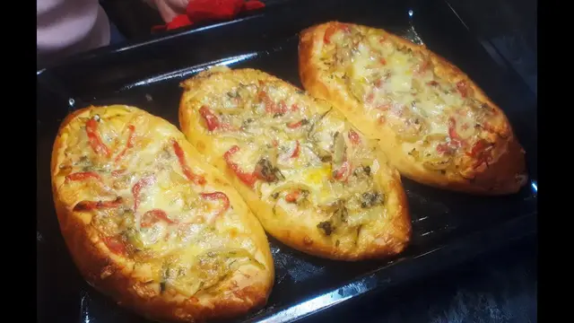Лодочки с начинкой