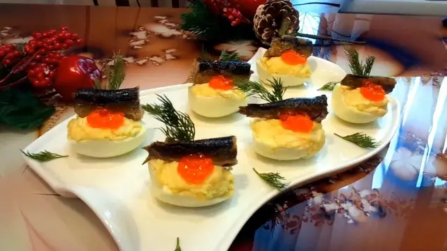 Очень вкусная закуска со шпротами