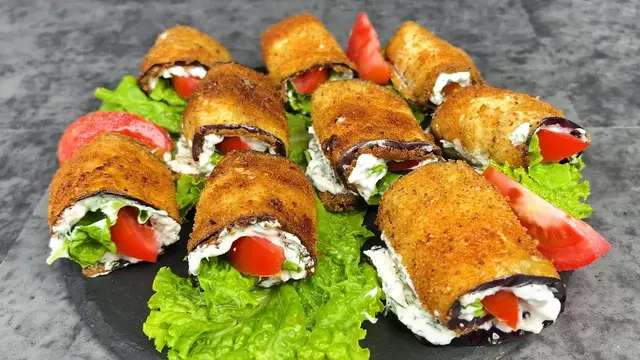 Жареные баклажаны