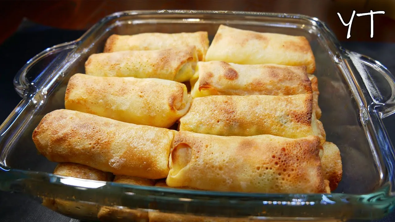Блинчики с курицей