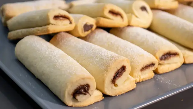 Песочное печенье с шоколадом
