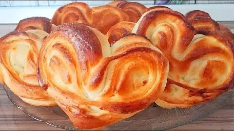 Очень мягкие сдобные булочки к чаю
