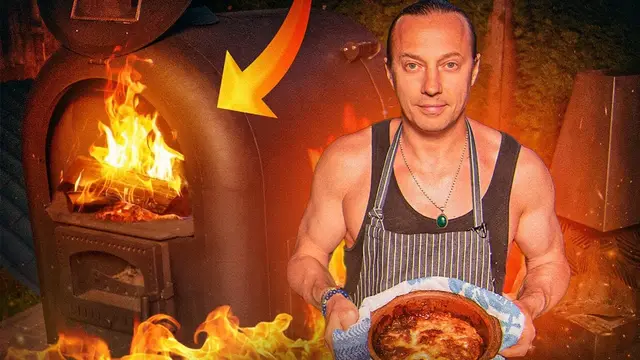 Творожный десерт с яблоками и грушами