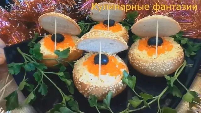 Закуски на праздничный стол 