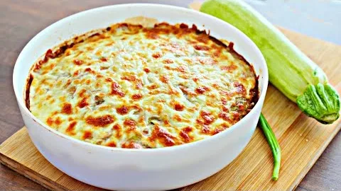 Запеканка из кабачков и фарша