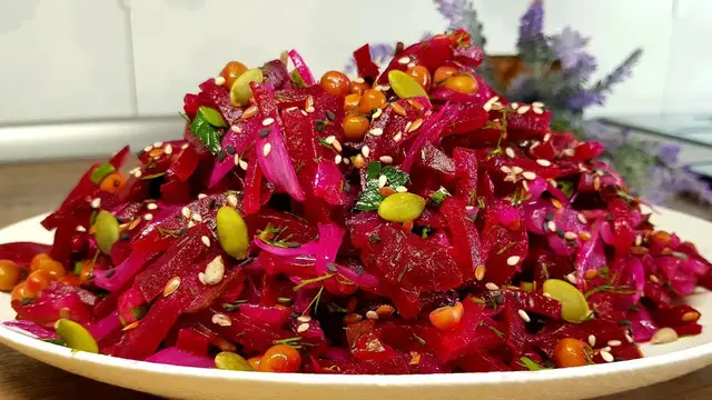 Салат из свёклы 