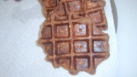 Банановые вафли