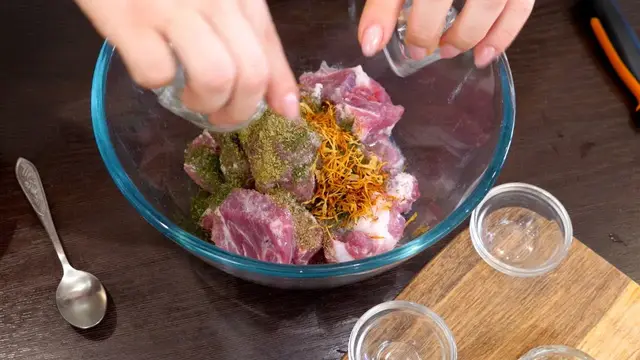 Мясо по-грузински