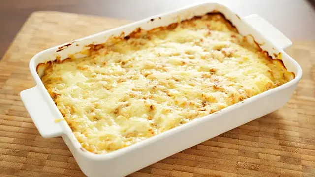 Жульен с куриным филе и грибами в духовке