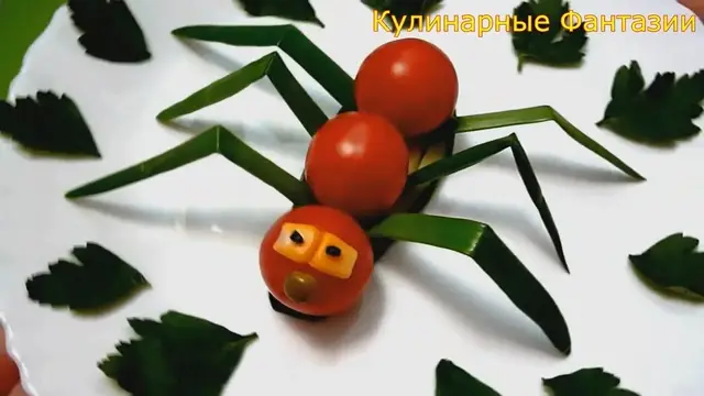 Муравей из овощей. Карвинг с детьми