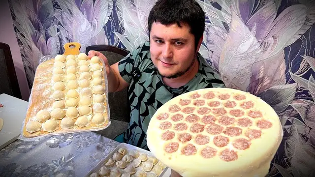 Сочные домашние пельмени