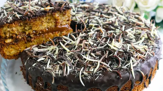 Быстрый торт со сгущёнкой 