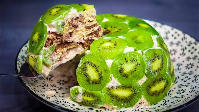 Торт с киви