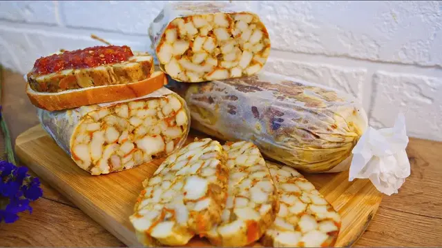 Идеальная закуска из сала 