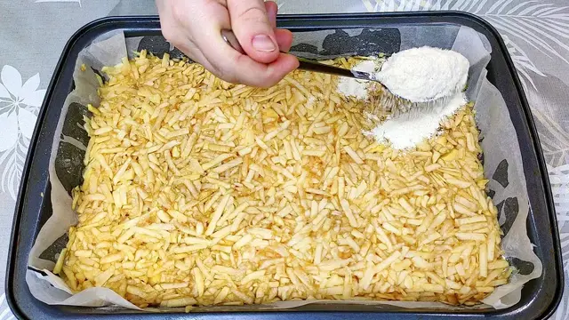 Самый вкусный, быстрый и бюджетный яблочный пирог