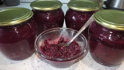 Свекольная икра на зиму