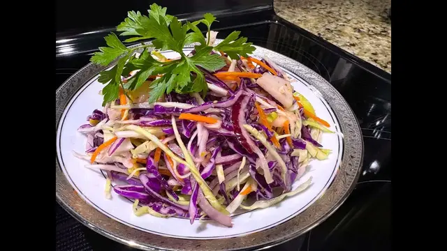 Салат из простых продуктов, очень вкусный
