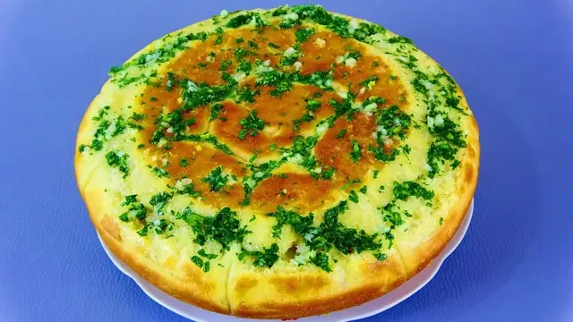 Пампушки чесночные на сковороде