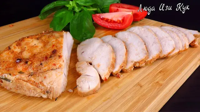 Самая сочная пастрома из куриного филе