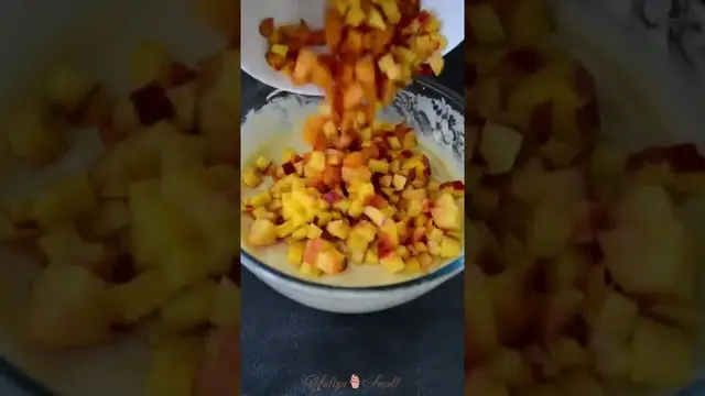 Быстрые кексы с ягодами