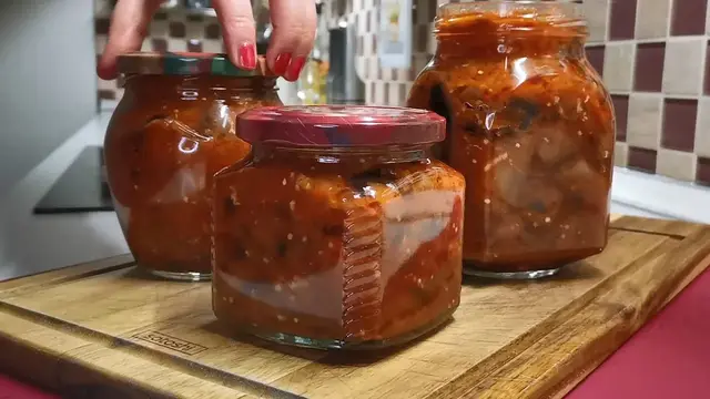 Маринованные баклажаны 