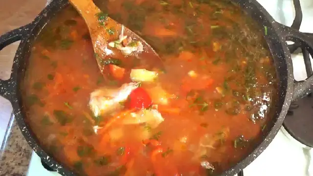 Суп с пшеничной крупой 