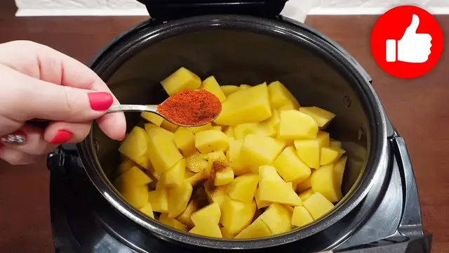 Картошка в мультиварке