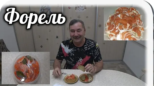 Два шикарных способа засолки форели