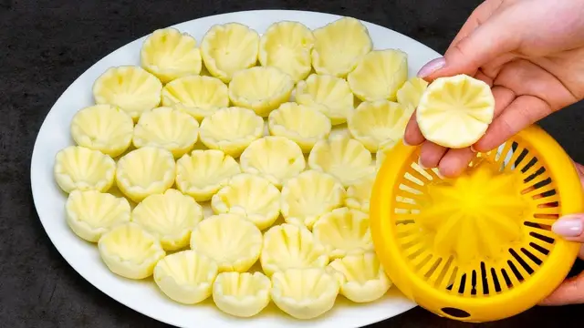 Простая и вкусная закуска из картошки