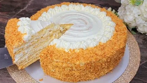Очень вкусный торт к чаю