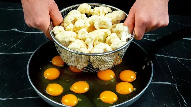 Овощная запеканка с цветной капустой и сыром