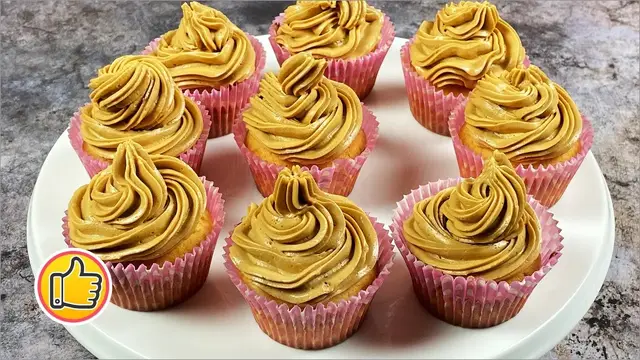 Кексы с кремом