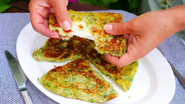 Картофельные лепешки с сыром