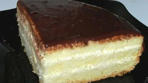 Торт с заварным кремом 