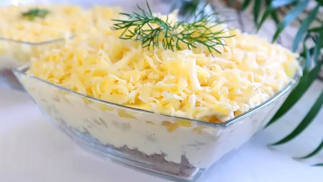 Потрясающий салат с печенью