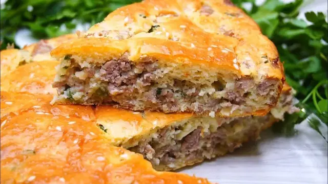 Очень вкусный заливной пирог в духовке