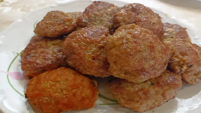 Котлеты с кабачком
