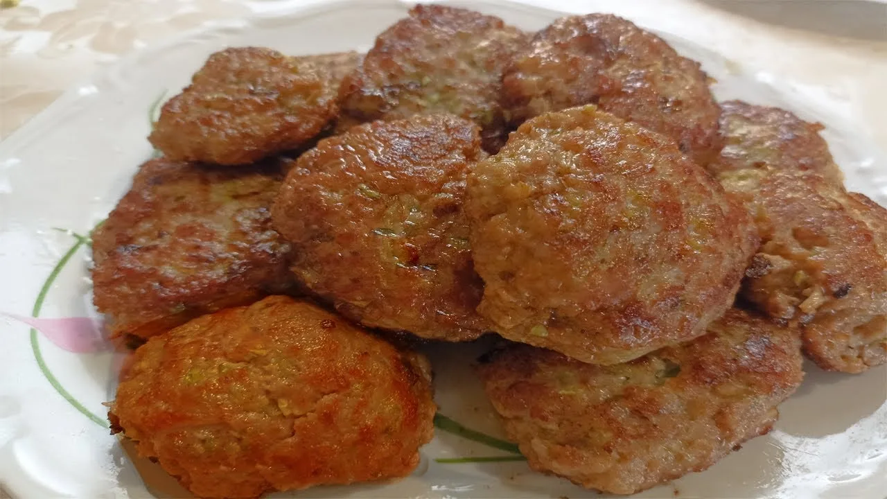 Котлеты с кабачком