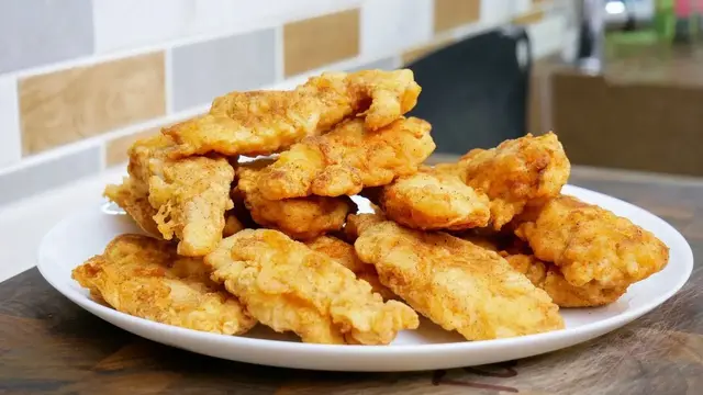 Куриная грудка в кляре
