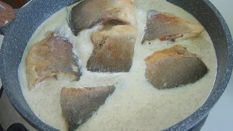 Дорадо в сливках