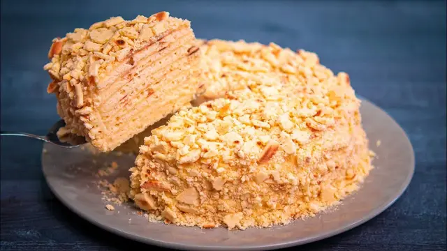 Торт наполеон на сковороде