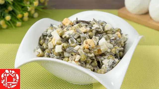 Невероятный салат с морской капустой