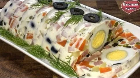 Вкусный салат для праздничного стола