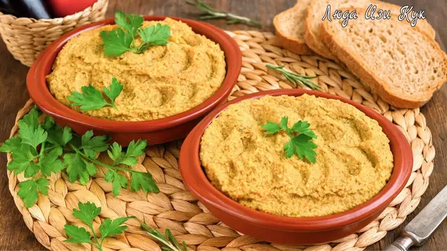 Куриный паштет с грибами и сливками