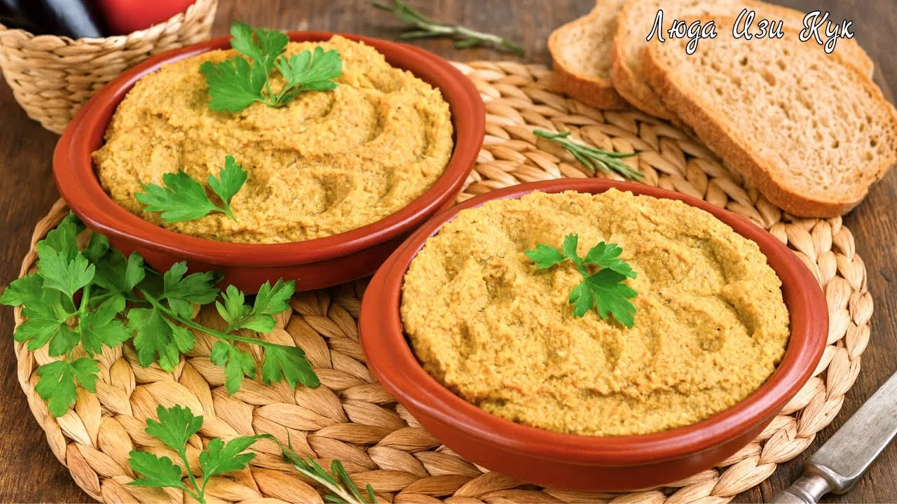 Куриный паштет с грибами и сливками