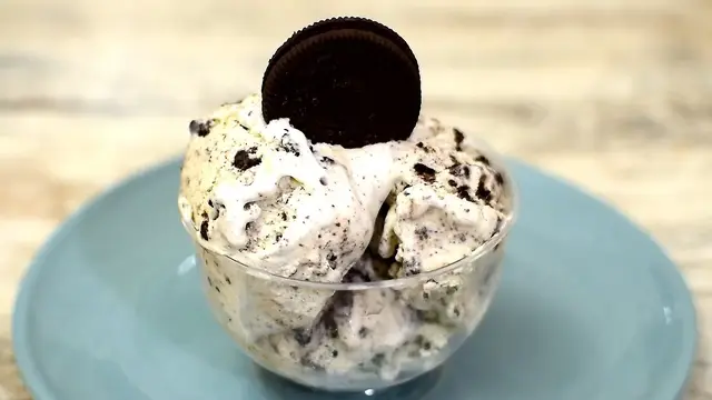 Домашнее мороженое Орео 
