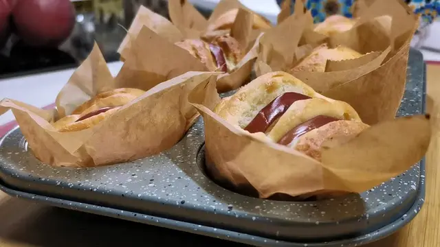 Выпечка с яблоками 